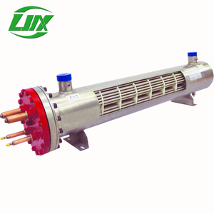 Food Grade Stainless Steel Shell And Tube Evaporator Freon To Water Heat Exchanger Industrial Cooler