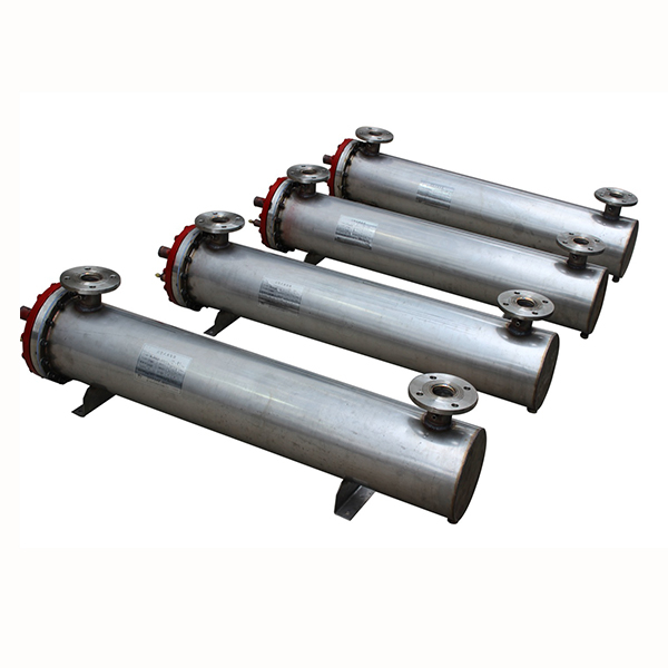 Food Grade Full Stainless 304L Shell And Tube Evaporator Heat Exchanger Refrigeration Equipment